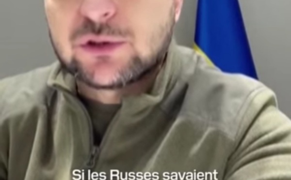 Inquiet pour les soldats Russes envoyés contre Kiev, Zelensky prévient : "S'ils savaient ce qui les attend..."
