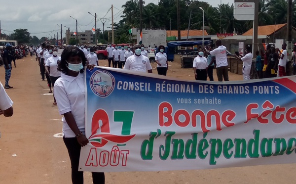 Célébration des 62 ans de l'indépendance/ Le préfet de Dabou exhorte la jeunesse à oublier le banditisme et la drogue pour l'auto emploi.