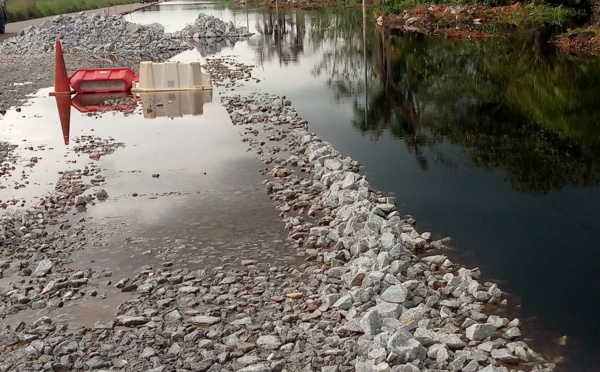 La rivière Agnéby sort de son lit/ Les travaux d'élargissement de l'axe Songon-Dabou fortement perturbés