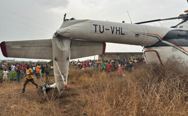 Affaire "La Pan  Adama Bictogo et la ministre Kandia Camara échappent à un crash". Voici les vraies causes du crash.