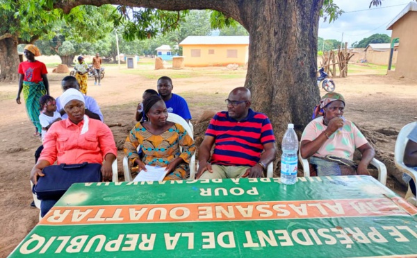 Sinématiali/ Agence emploi jeunes/ Les jeunes et les femmes  édifiés sur les mécanismes de financement des projets dans plusieurs villages
