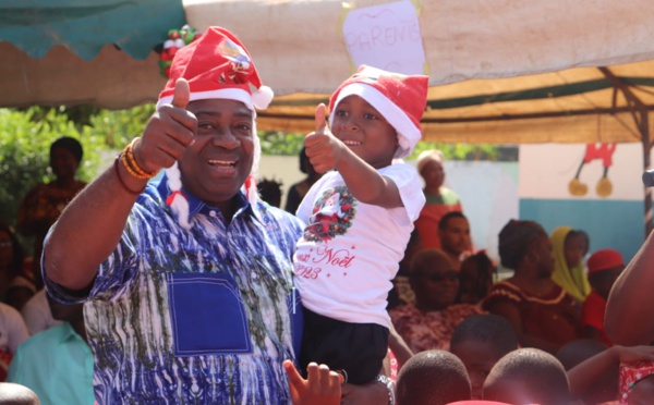 Daoukro/Le député Akoto donne le sourire à 200 enfants