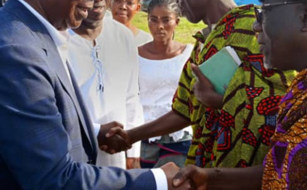 En tournée dans le département de Jacqueville/ Le ministre gouverneur du district autonome des Lagunes persiste: " Le projet d'Adoukro, ville nouvelle sera bel et bien réalisé".