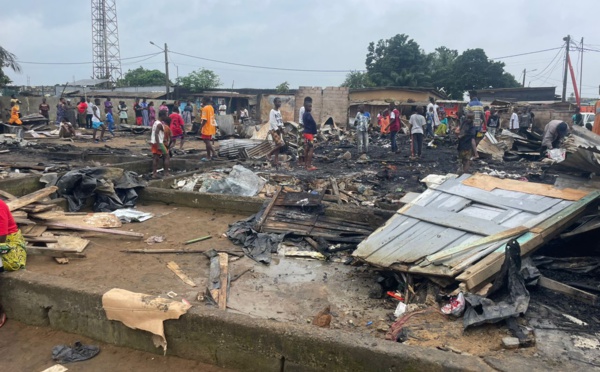 Drame à Yopougon/ Plusieurs habitations partent en fumée