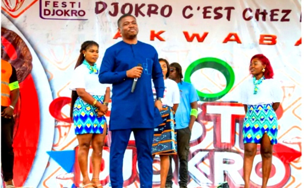 1 ère édition de Djokro Festival/ Ange Sakanoko ( promoteur) sensibilise la jeunesse à la cohésion