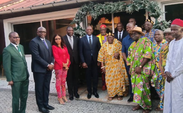 Coupe du monde de maracana en Côte d'Ivoire/ Ce que le ministre des sports, Metch Silas est allé faire chez le président de la chambre des rois
