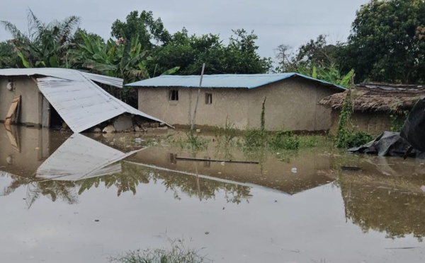 Bangolo/ Inondation/  Un village  sous les eaux.