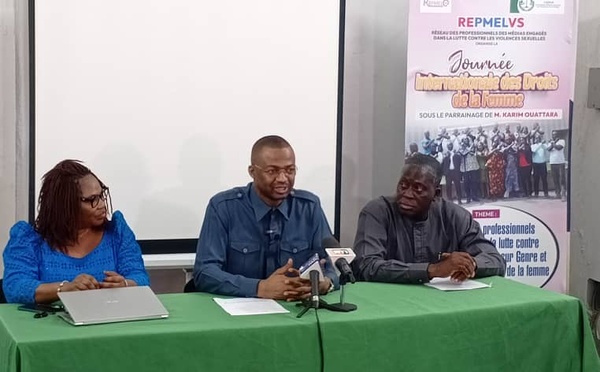 Lutte contre les VBG/ Karim Ouattara (Dga de la Lonaci) s'engage aux côtés des journalistes du Repmelvs