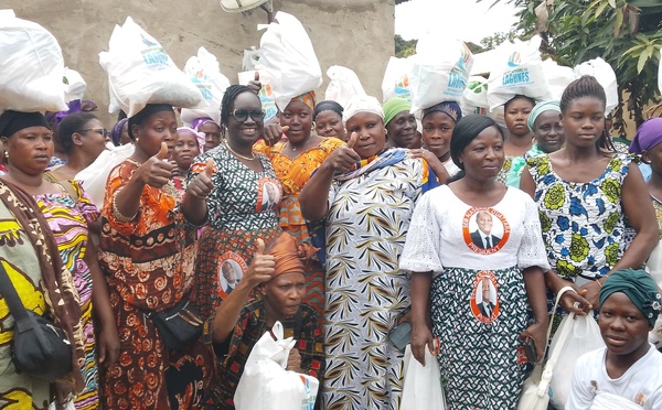 Jacqueville/ La Présidente régionale du Rhdp met les femmes d'Irobo et Kouassikro en ordre de bataille pour la victoire d'Alassane Ouattara au premier tour.