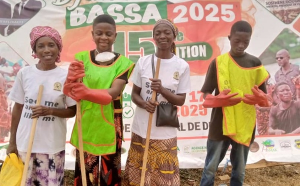 bénévoles Ong Seemi au Djaka festival