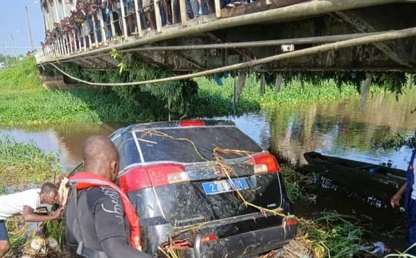 Drame à Dabou/Un agent des Eaux et Forêts arrache le pont Eiffel et se noie dans le fleuve Agnéby