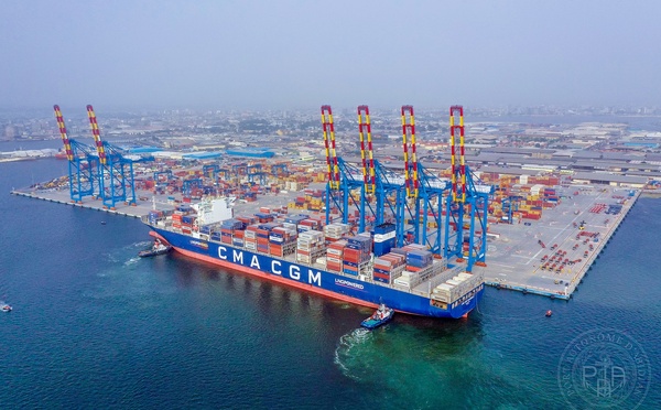 CMA CGM installe son quartier général africain à Abidjan : Ouattara reçoit Saadé, Abidjan devient hub mondial