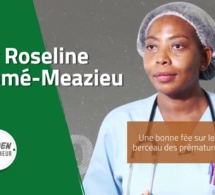 Roseline Somé- Meazeu la bonne fée au chevet des prématurés.