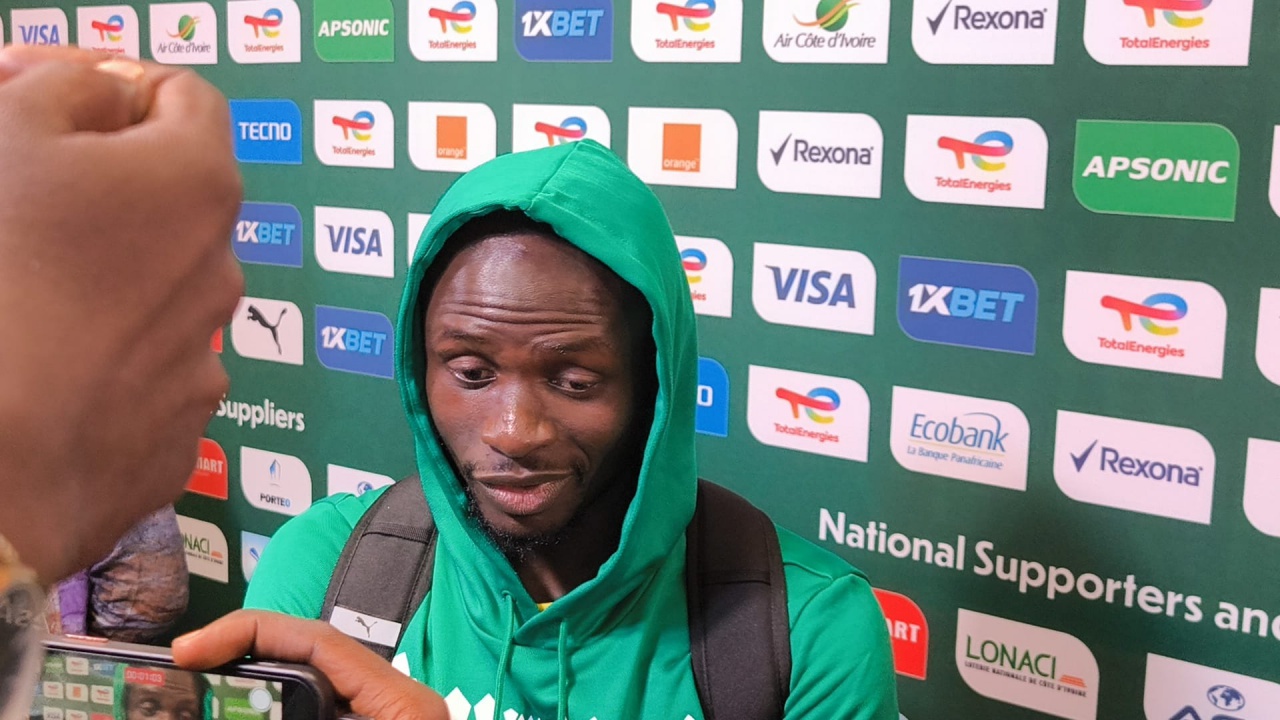 Joueur Senegalais Conf PressenStade CKB Yakro_2 Joueur Senegalais Conf PressenStade CKB Yakro_2